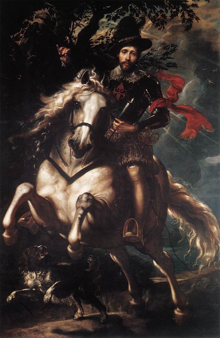 Reiterporträt von Giancarlo Doria von Peter Paul Rubens