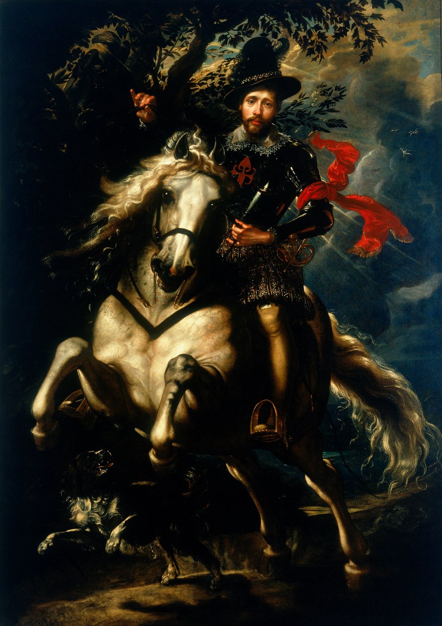 Reiterporträt von Gio Carlo Doria von Peter Paul Rubens