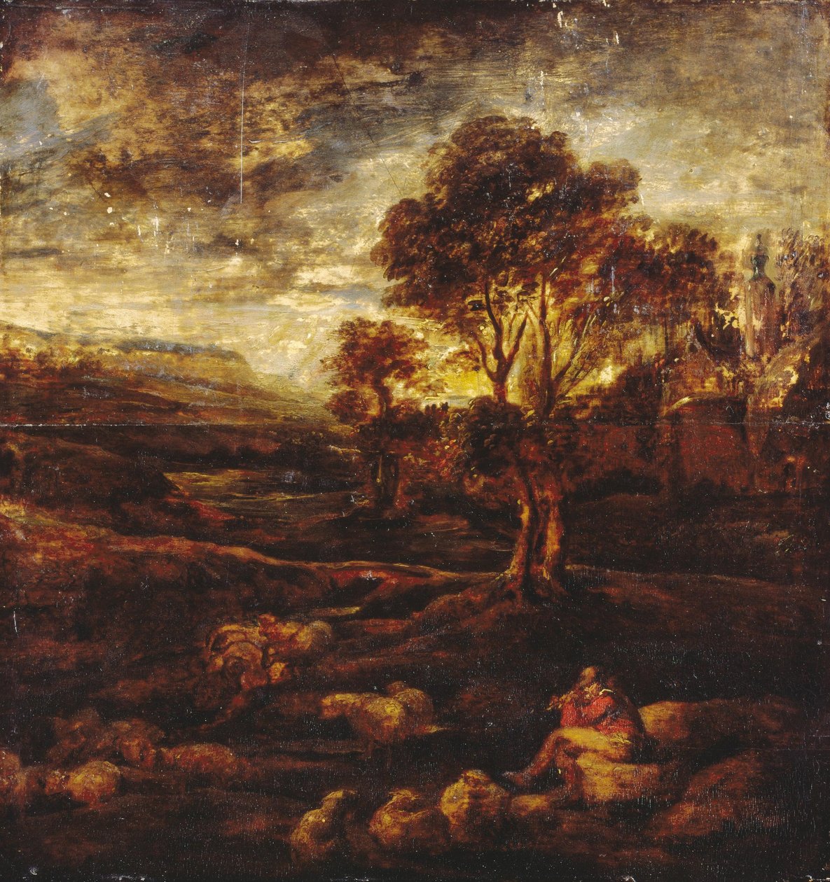 Abendlandschaft von Peter Paul Rubens
