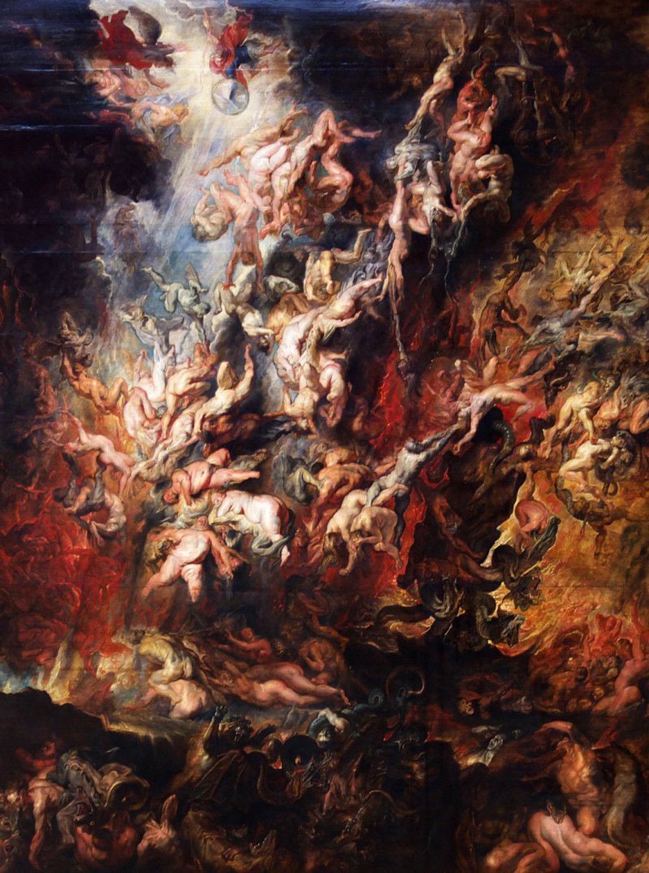 Höllensturz der Verdammten von Peter Paul Rubens