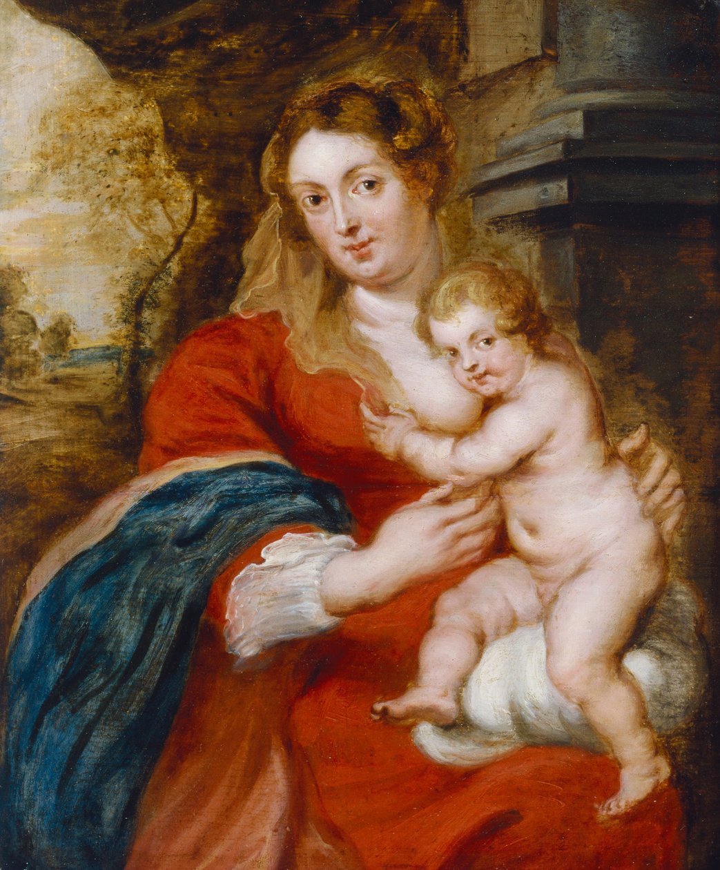 Madonna mit Kind von Peter Paul Rubens