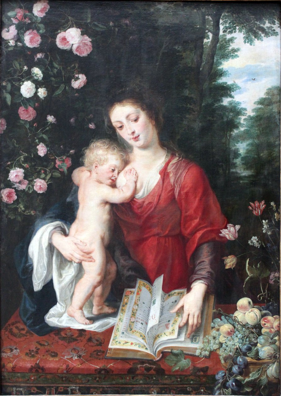 Madonna mit Kind von Peter Paul Rubens
