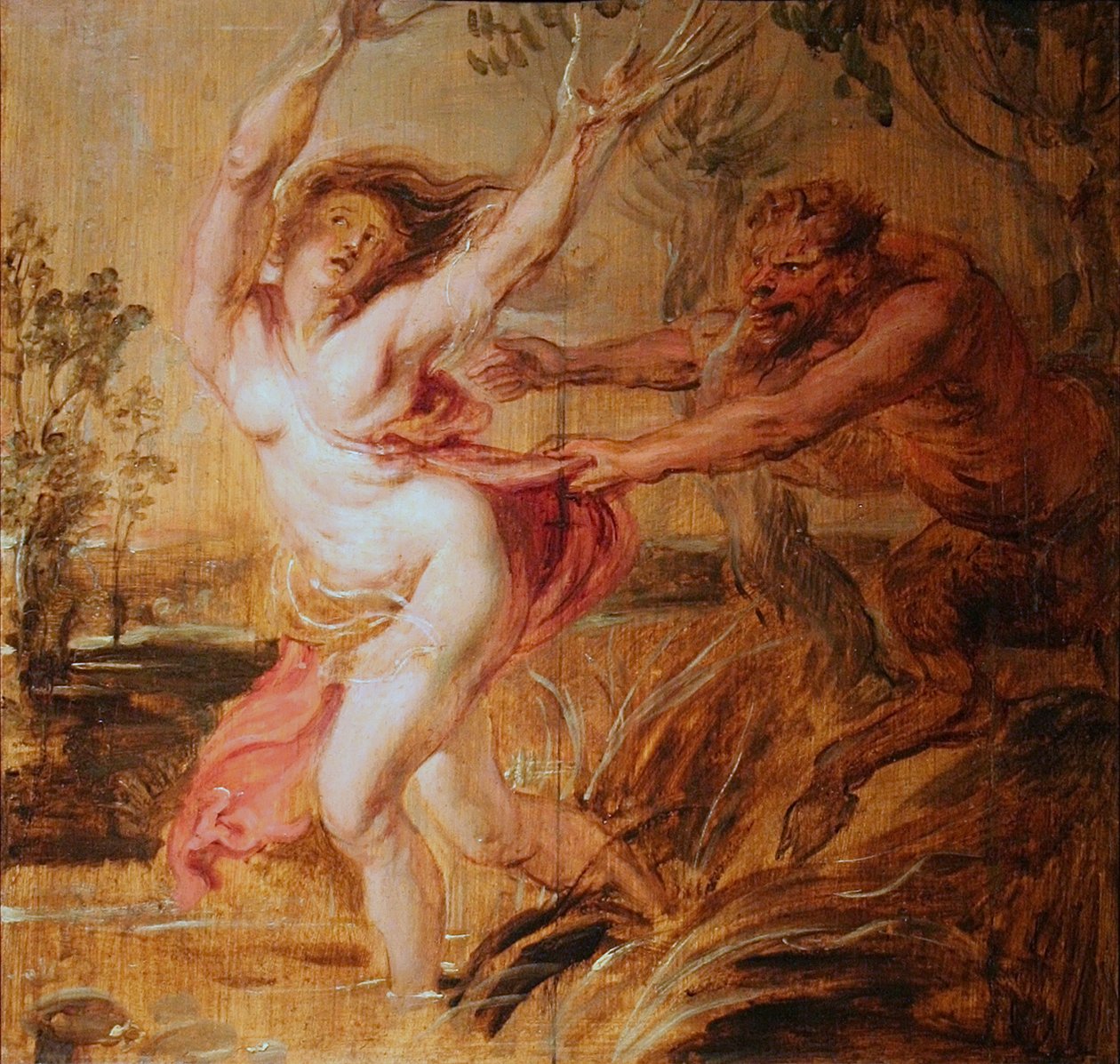 Pan und Syrinx von Peter Paul Rubens