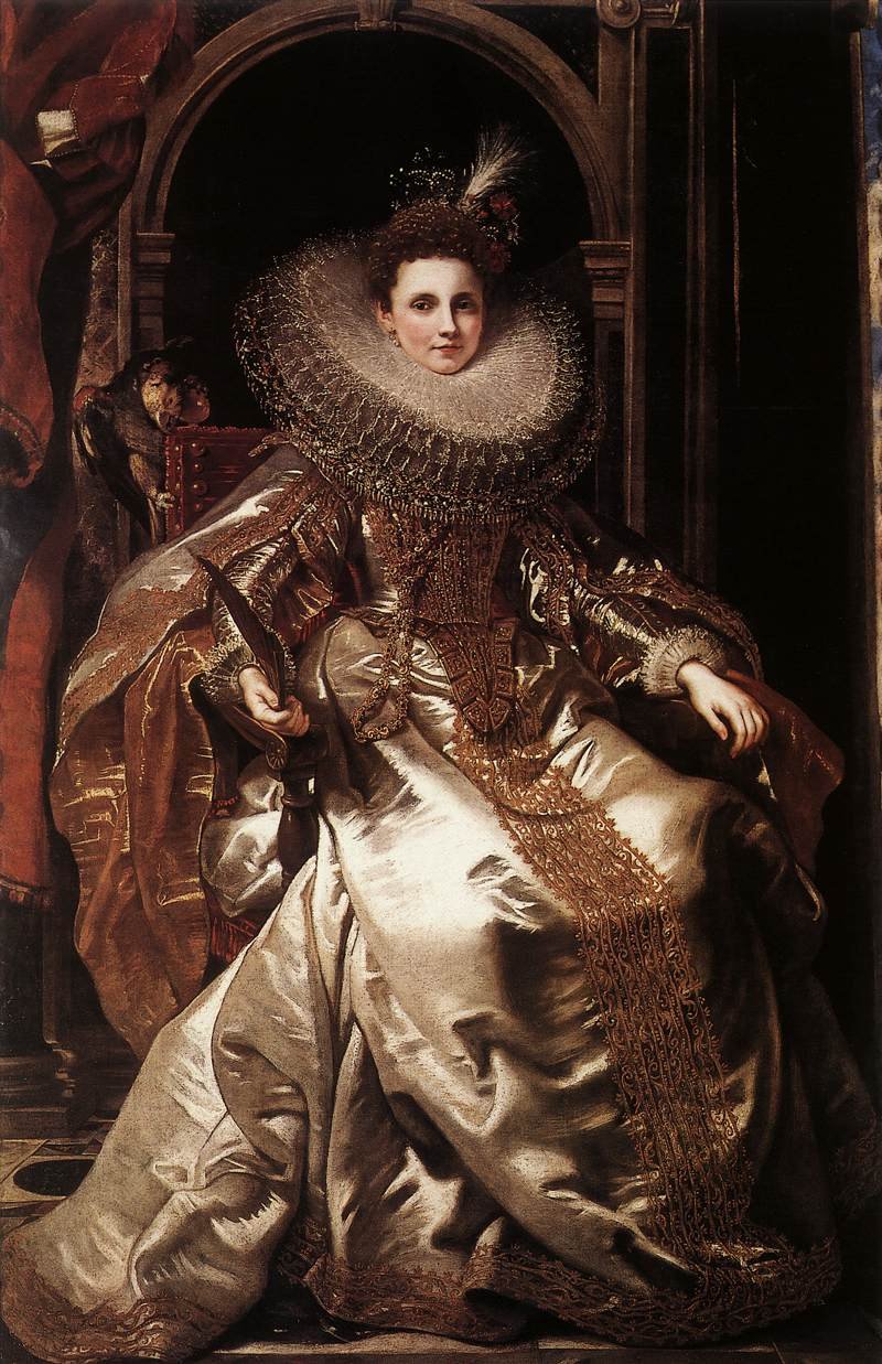 Porträt von Maria Serra Pallavicino von Peter Paul Rubens