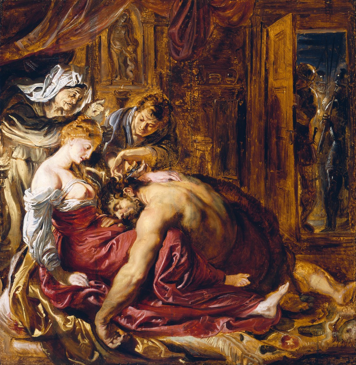 Samson und Delilah von Peter Paul Rubens