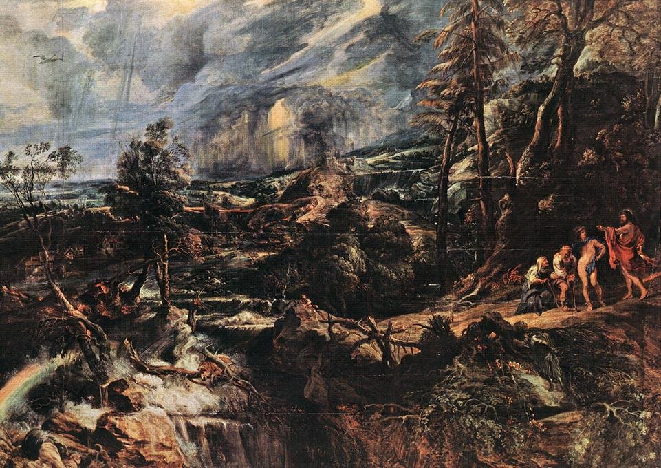 Stürmische Landschaft von Peter Paul Rubens
