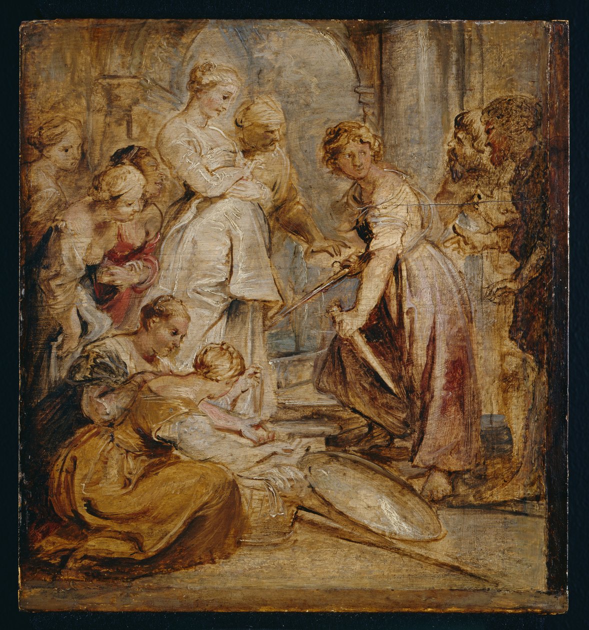 Die Entdeckung des Achilles unter den Töchtern des Lykomedes, c.1618 von Peter Paul Rubens