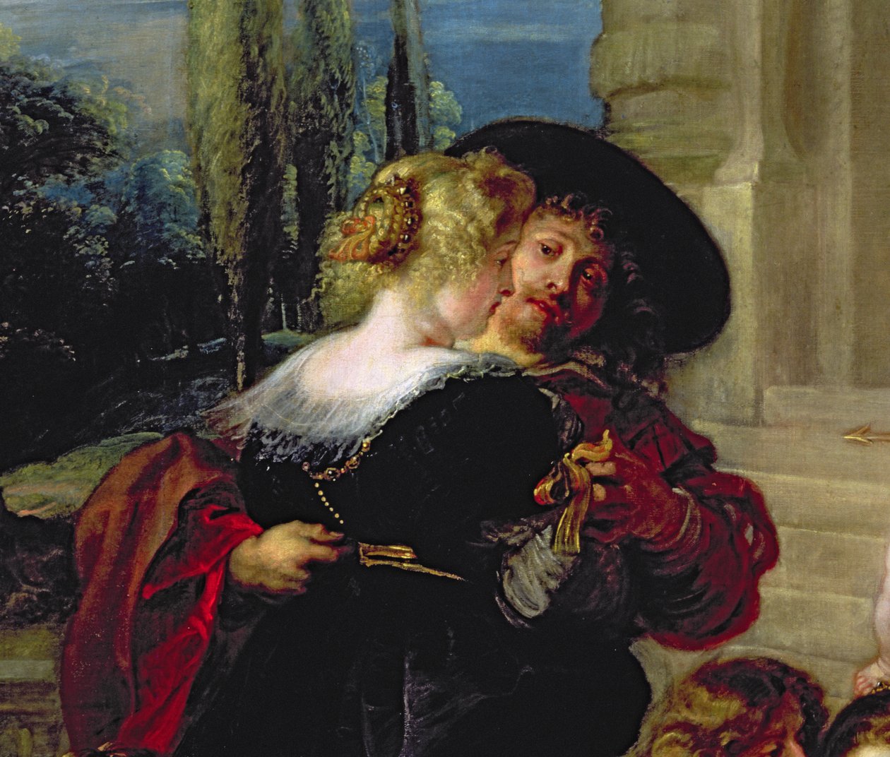 Der Garten der Liebe, ca. 1630-32 (Detail) von Peter Paul Rubens