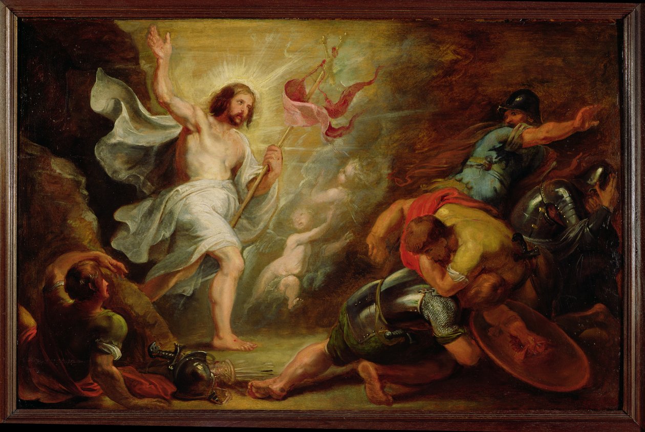 Die Auferstehung Christi, ca. 1617-19 von Peter Paul Rubens