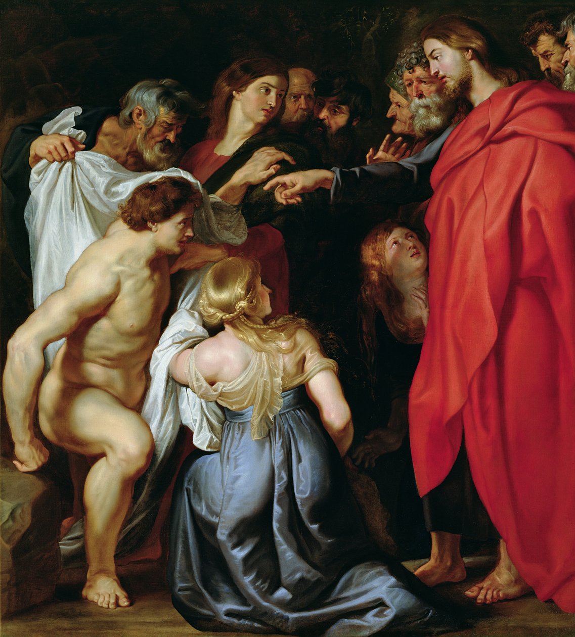 Die Auferstehung des Lazarus von Peter Paul Rubens