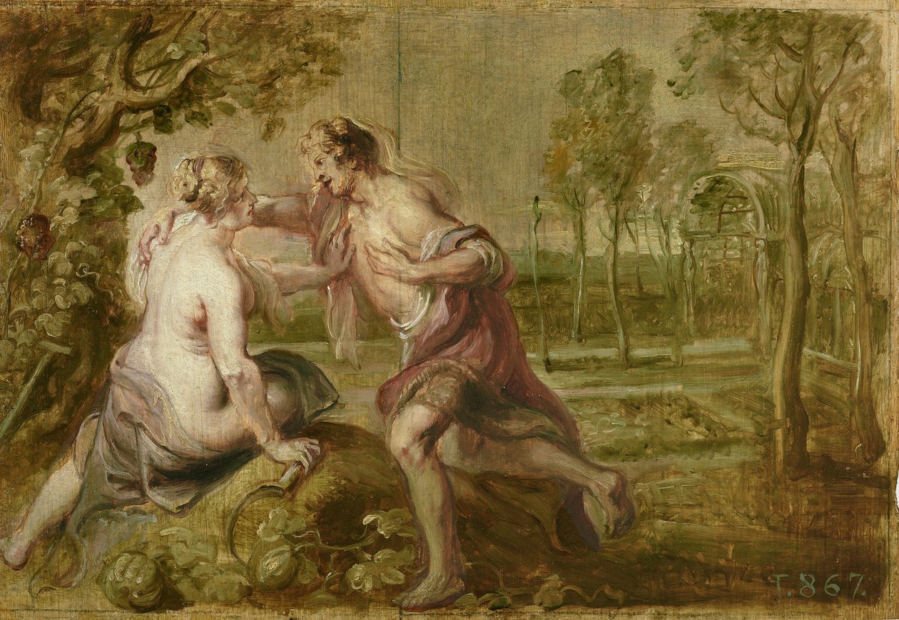 Vertumnus und Pomona von Peter Paul Rubens