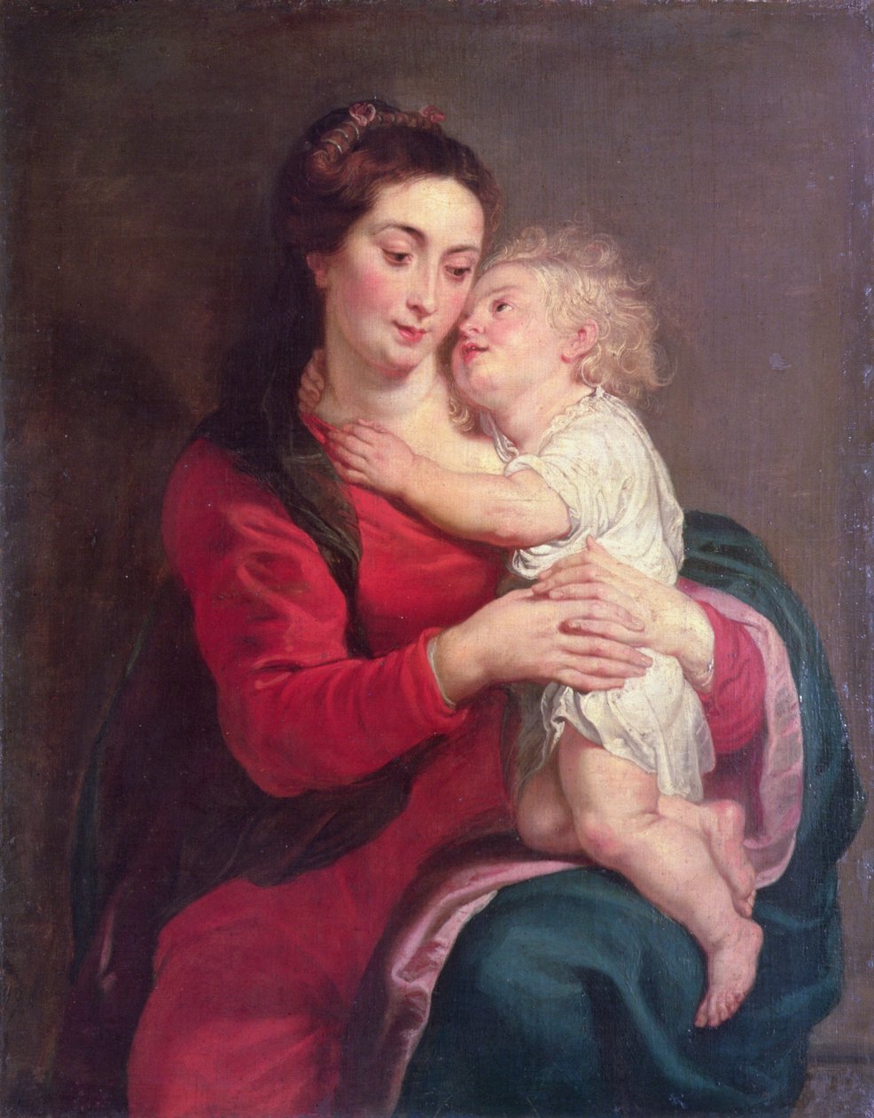 Jungfrau mit Kind von Peter Paul Rubens