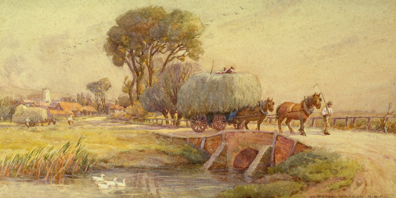 Der Heuwagen von Peter Watson