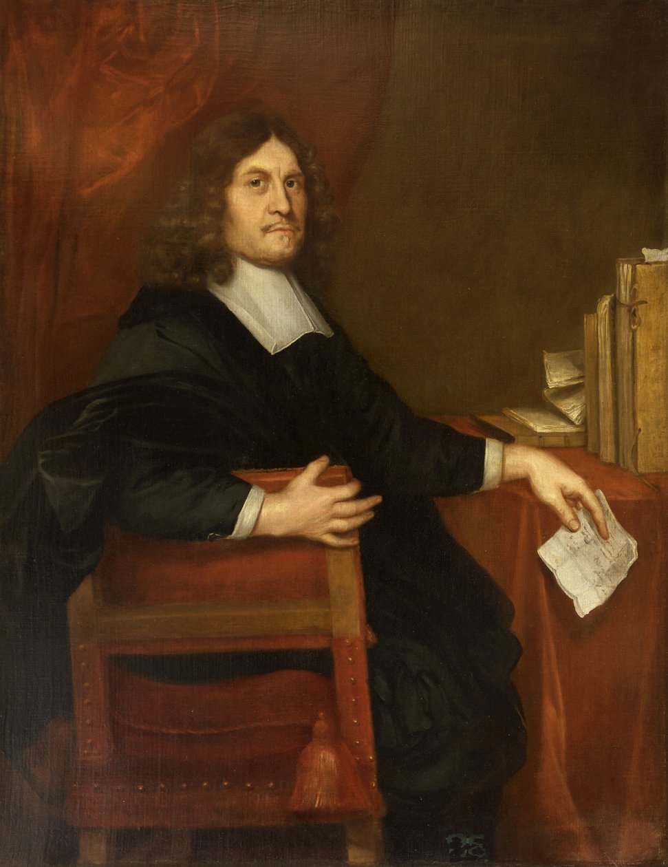 Sir Peter Leicester, Bt von Peter circle of Lely
