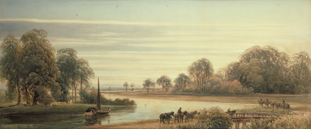 Walton on Thames von Peter de Wint