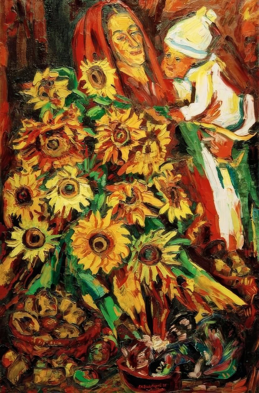 Hanna und Vincent von Peter August Böckstiegel