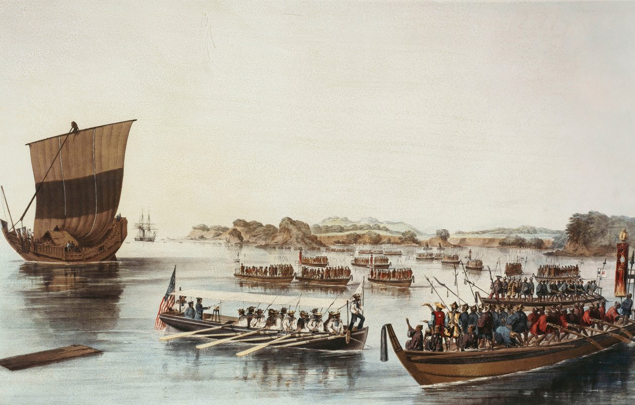 Den Rubikon überschreiten, ca. 1853 von Peter Bernhard Wilhelm Heine