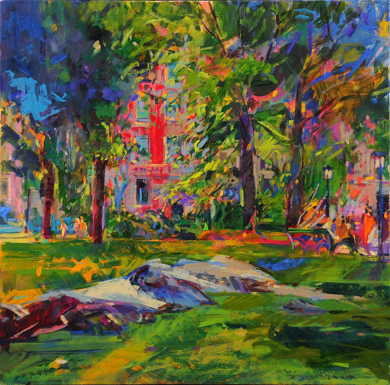 Cedar Hill, Central Park von Peter Graham (Contemporary)