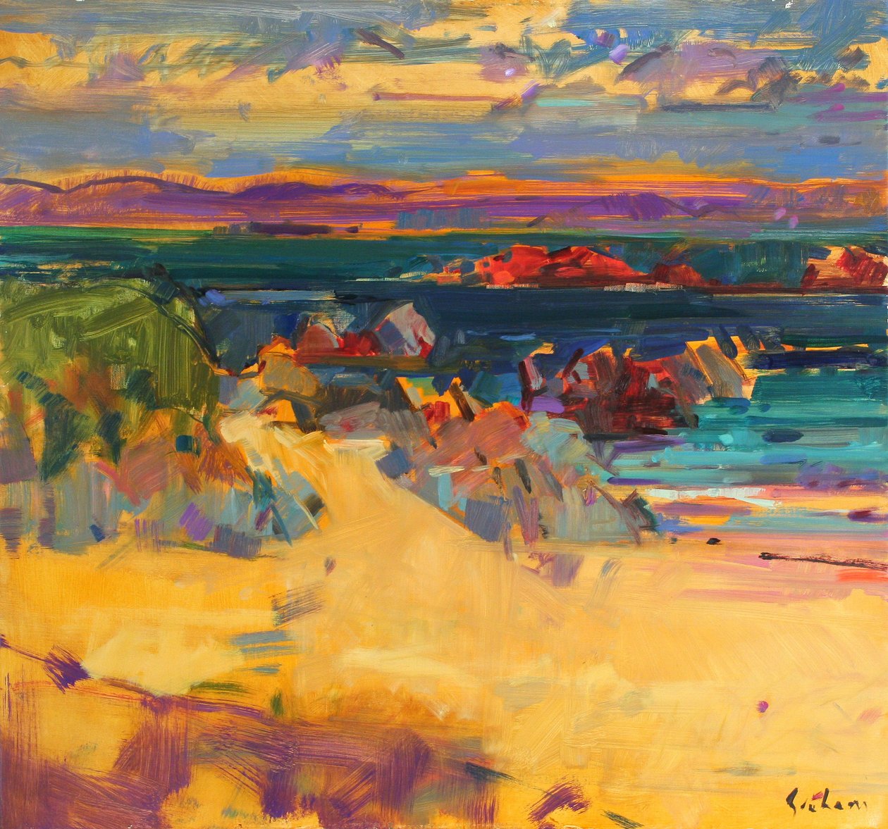 Nordende, Iona, 2012 von Peter Graham (Contemporary)