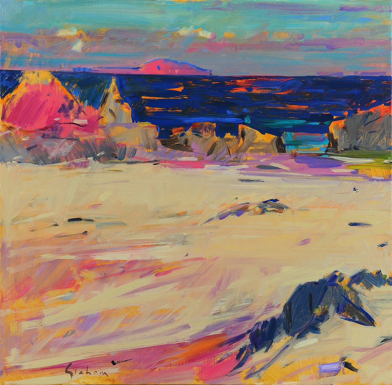 Cathedral Rock, Iona von Peter Graham