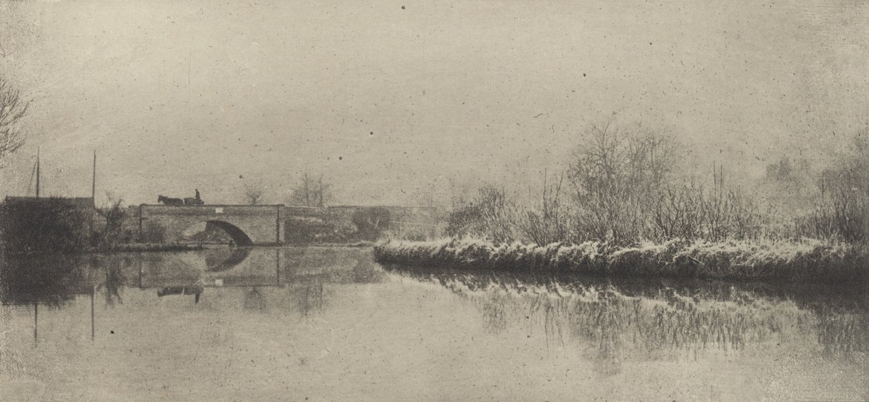 Ein frostiger Morgen in Coltishall von Peter Henry Emerson