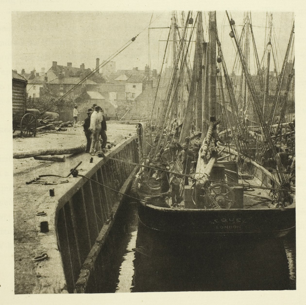 Im Dock von Peter Henry Emerson