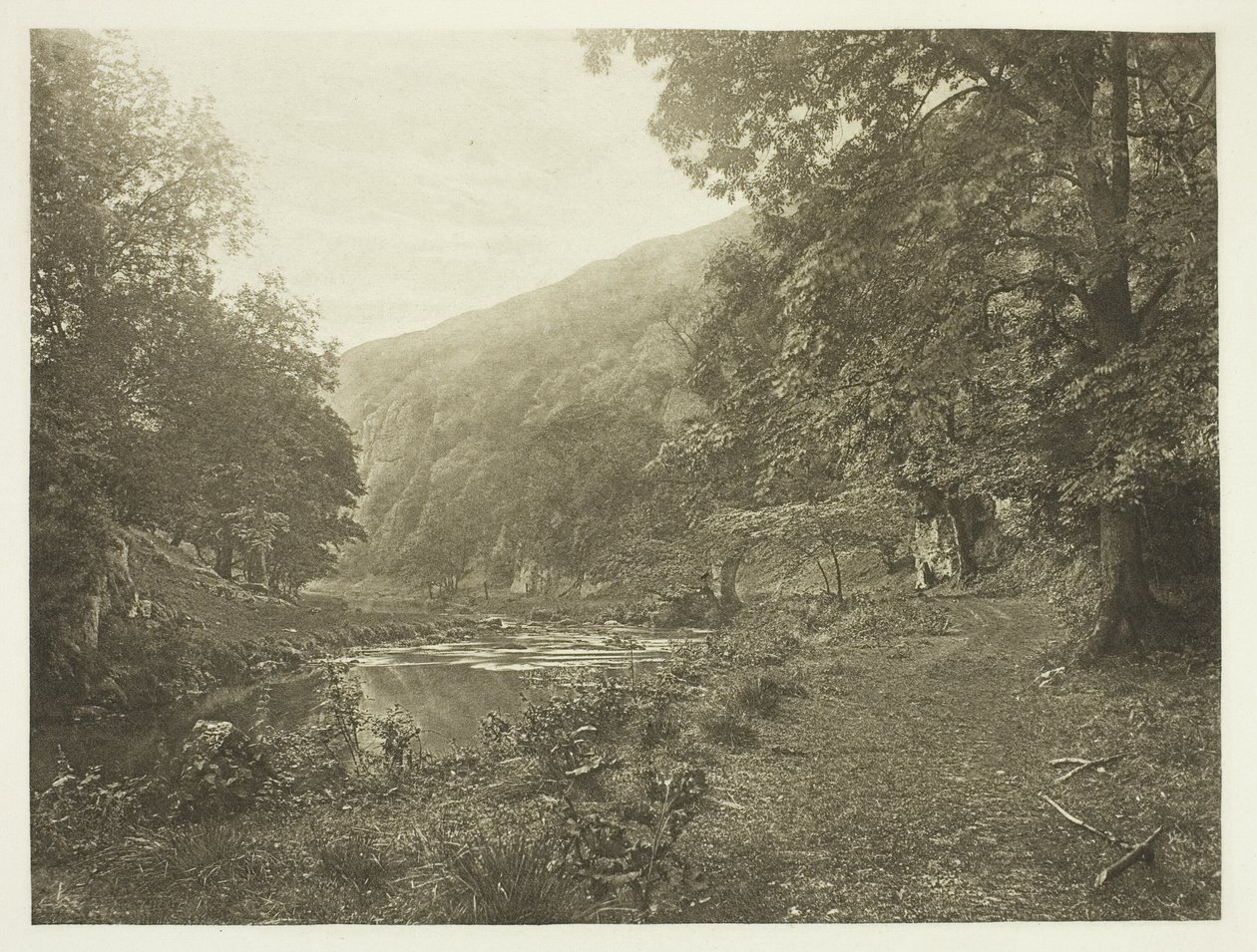 In Dove Dale von Peter Henry Emerson