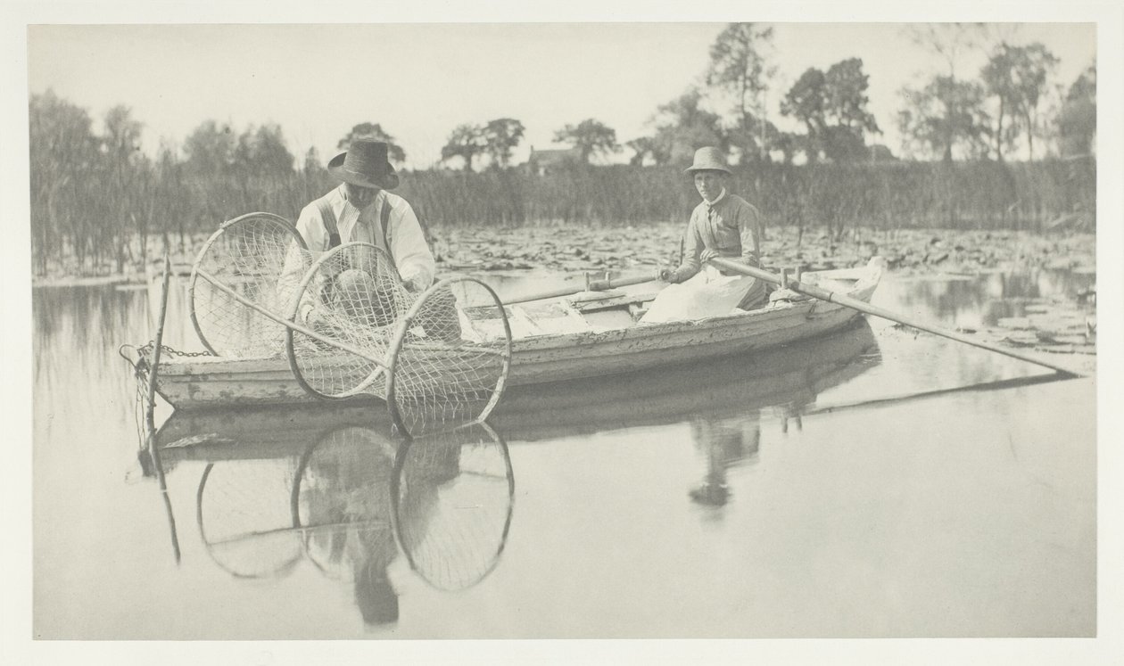 Das Aufstellen des Bogennetzes von Peter Henry Emerson