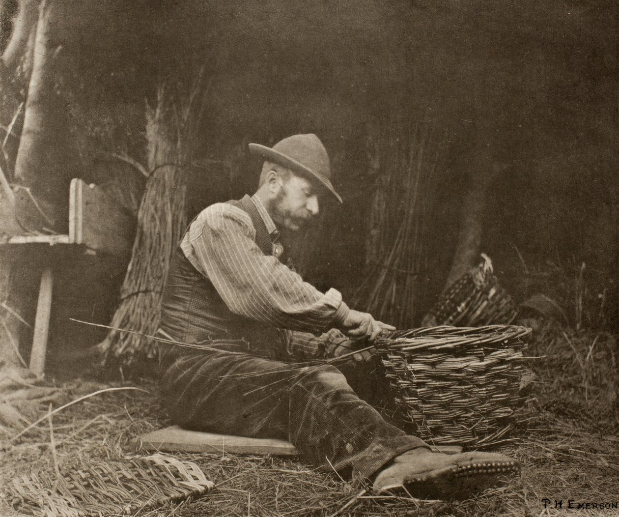 Der Korbmacher von Peter Henry Emerson