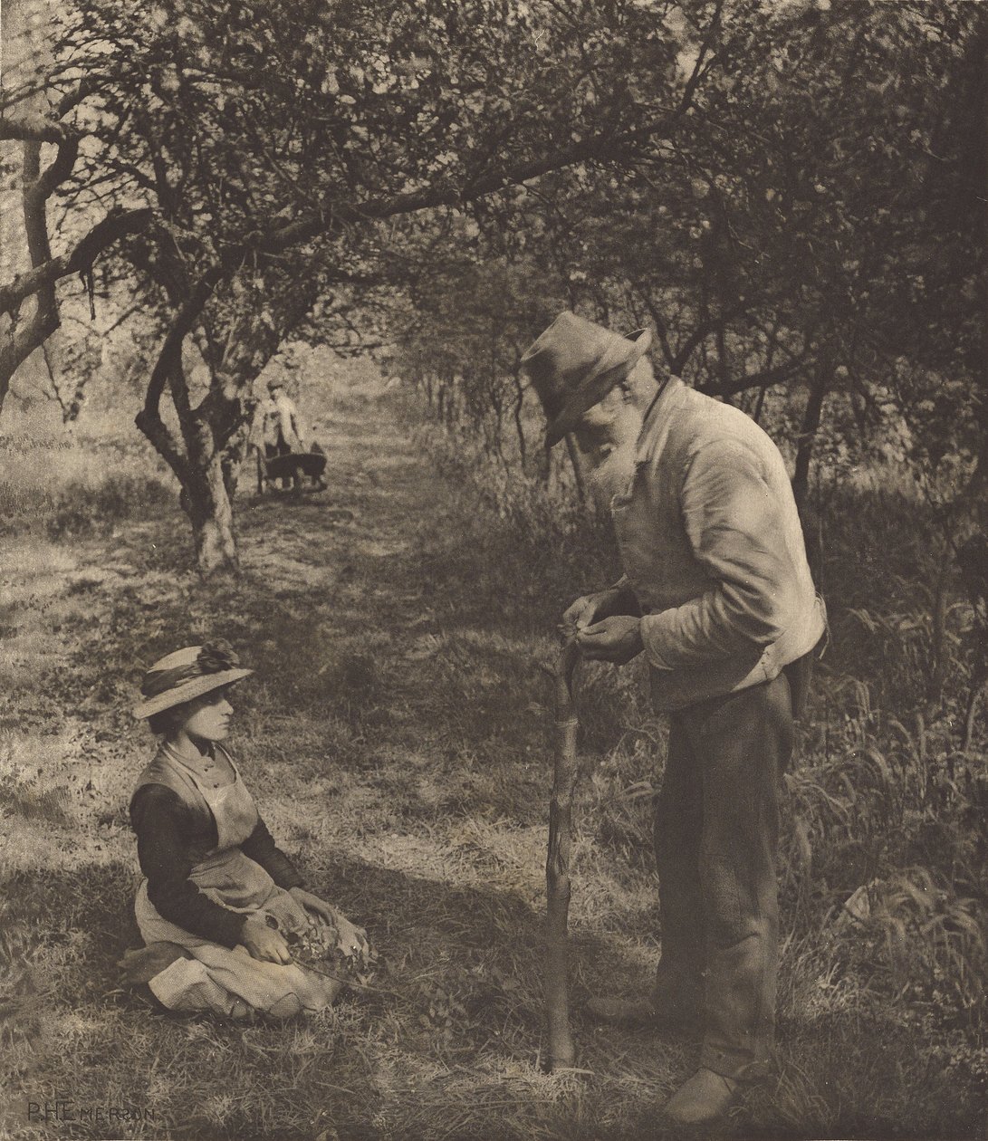 Der Pfropfer von Peter Henry Emerson