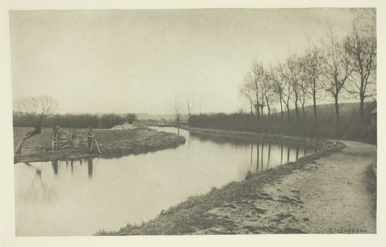 Der Fluss Stort von Peter Henry Emerson