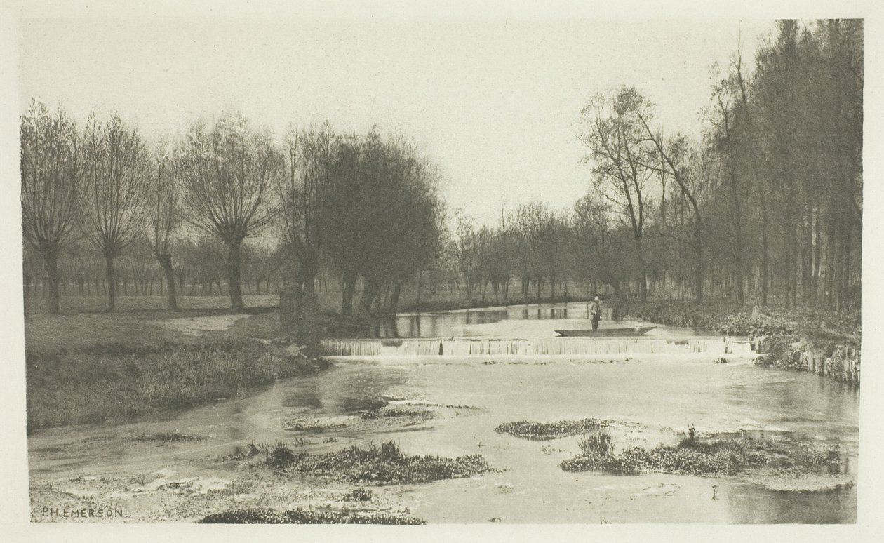 Der Schuss, Amwell Magna Fischerei von Peter Henry Emerson