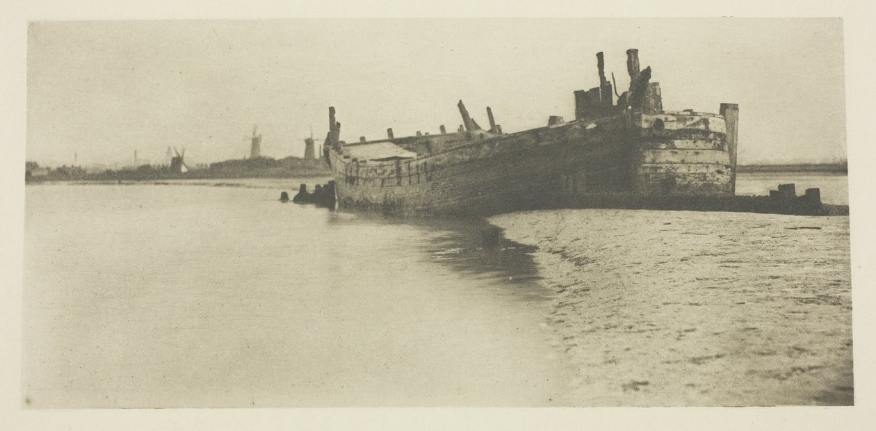 Das alte Schiff von Peter Henry Emerson
