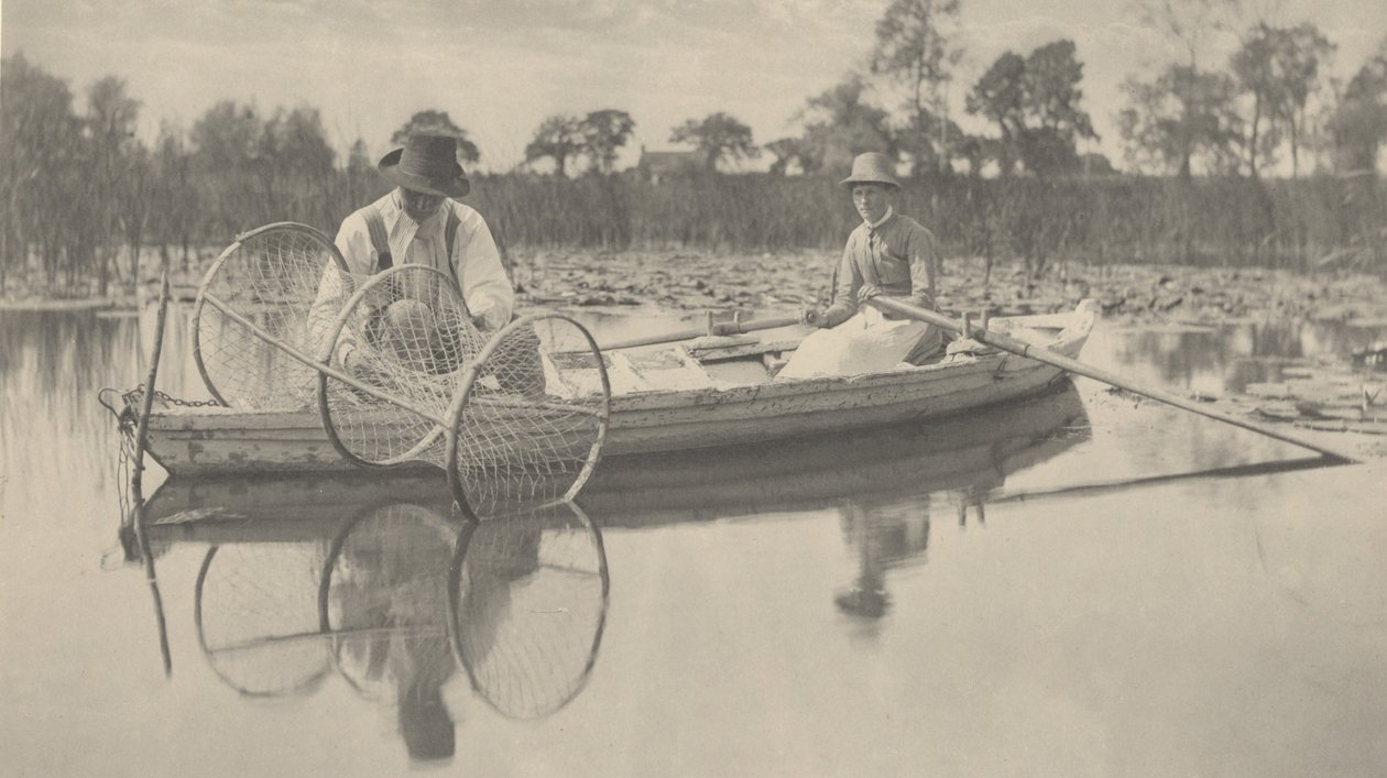 Das Aufstellen des Fangnetzes von Peter Henry Emerson and T.F. Goodall