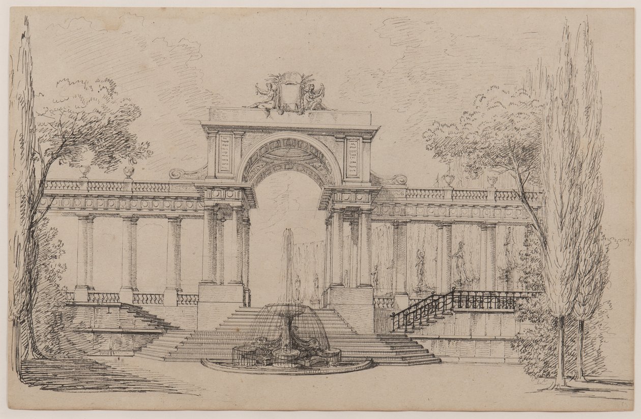 Architektonische Erhebung von Peter Hubert Des Vignes