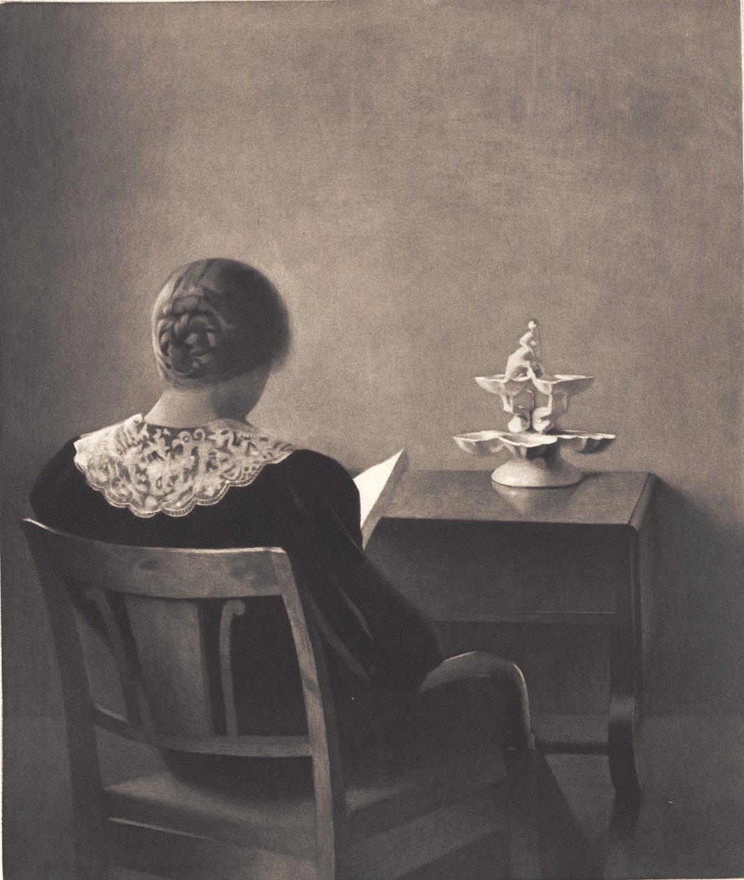 Lesende Dame von Peter Vilhelm Ilsted