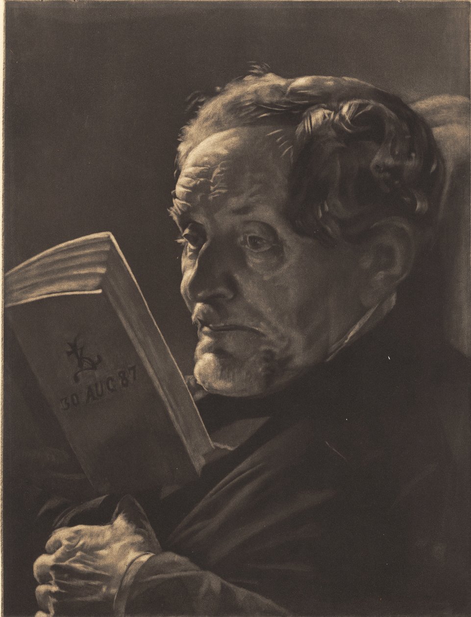 Oberarzt C. V. Zahrtmann von Peter Vilhelm Ilsted