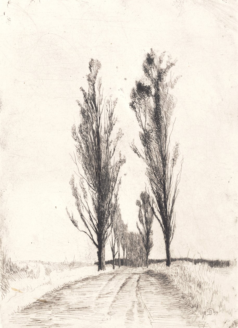 Pappelallee von Peter Vilhelm Ilsted