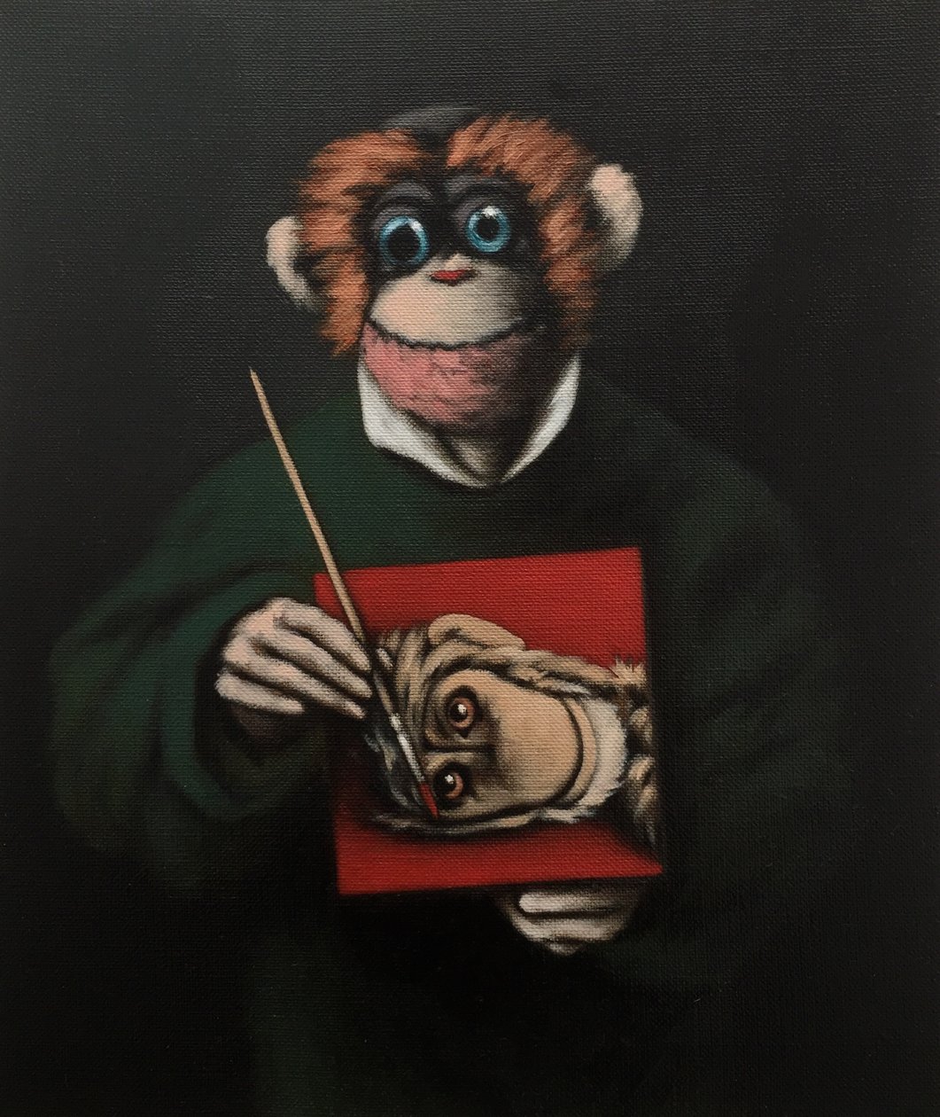 Affe Maler, 2005 von Peter Jones