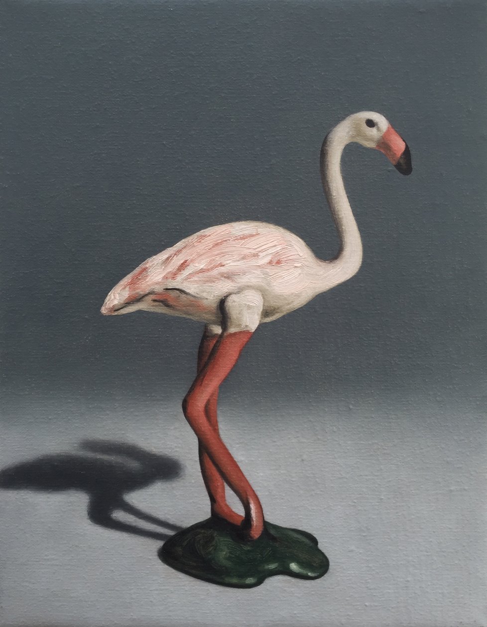 Rosa Flamingo, 2014 von Peter Jones