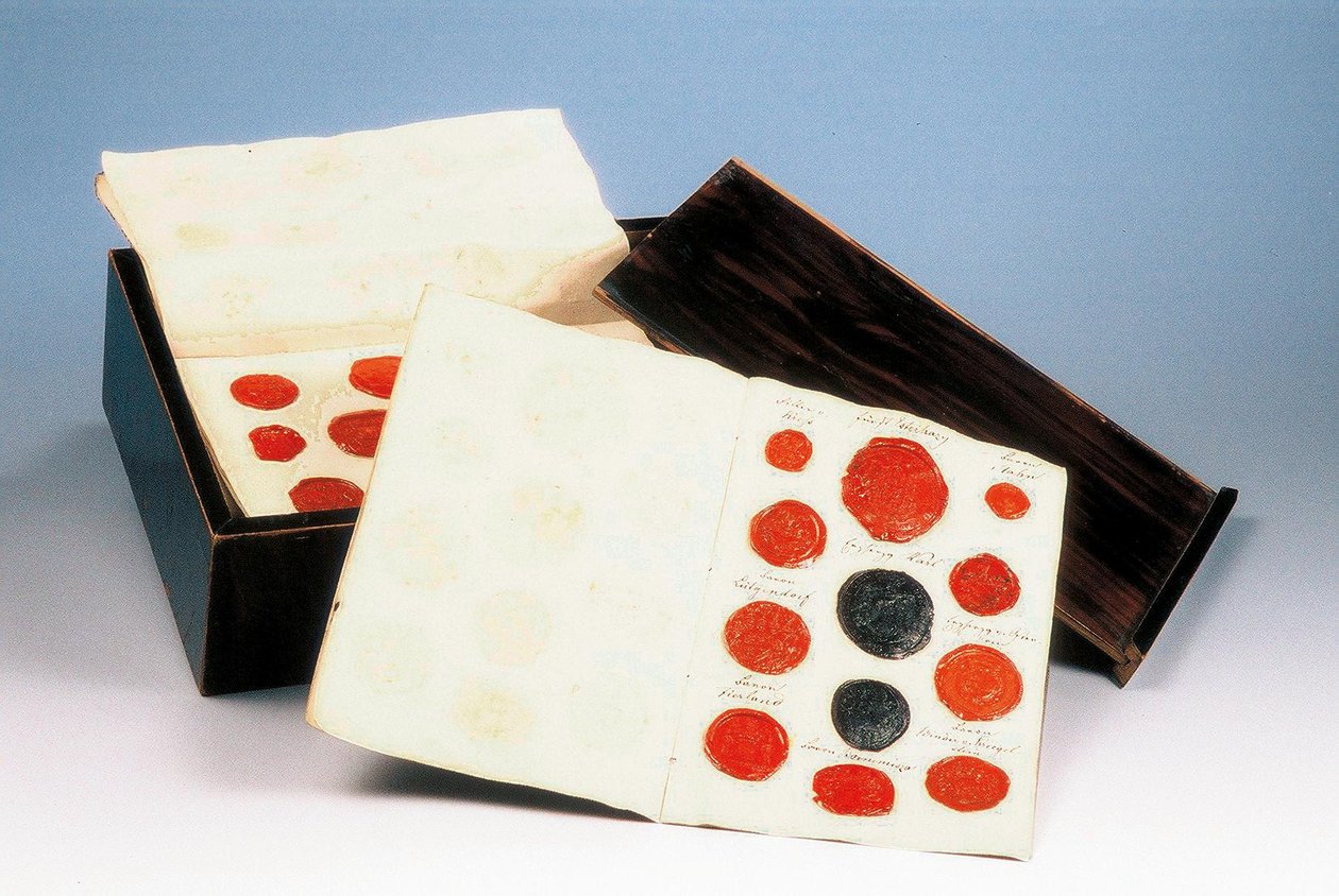 Holzkassette von Peter Krafft