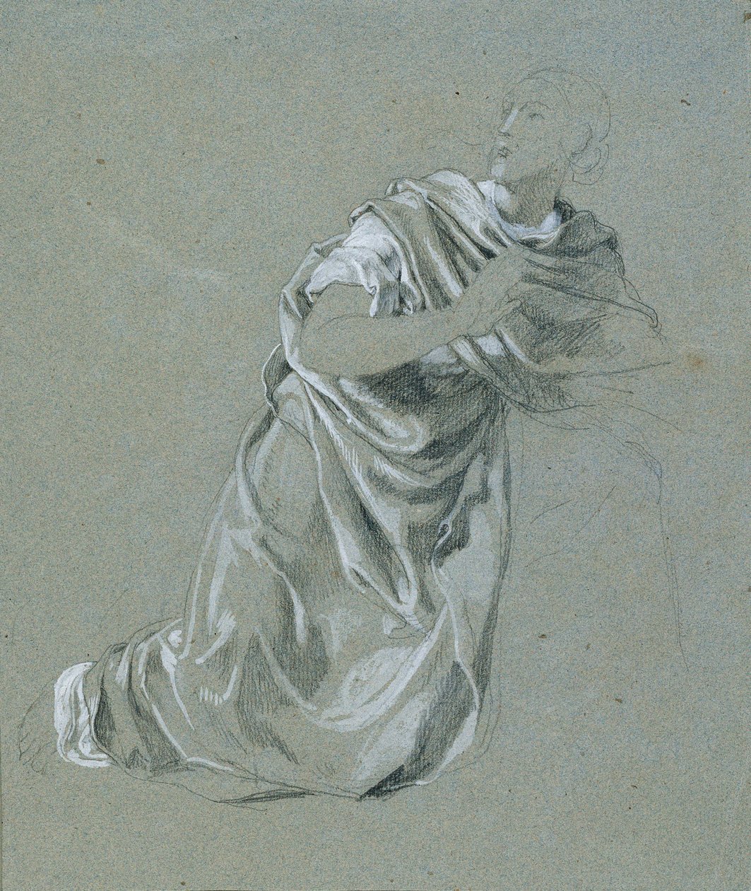 Studie zu "Arindal und Daura" von Peter Krafft