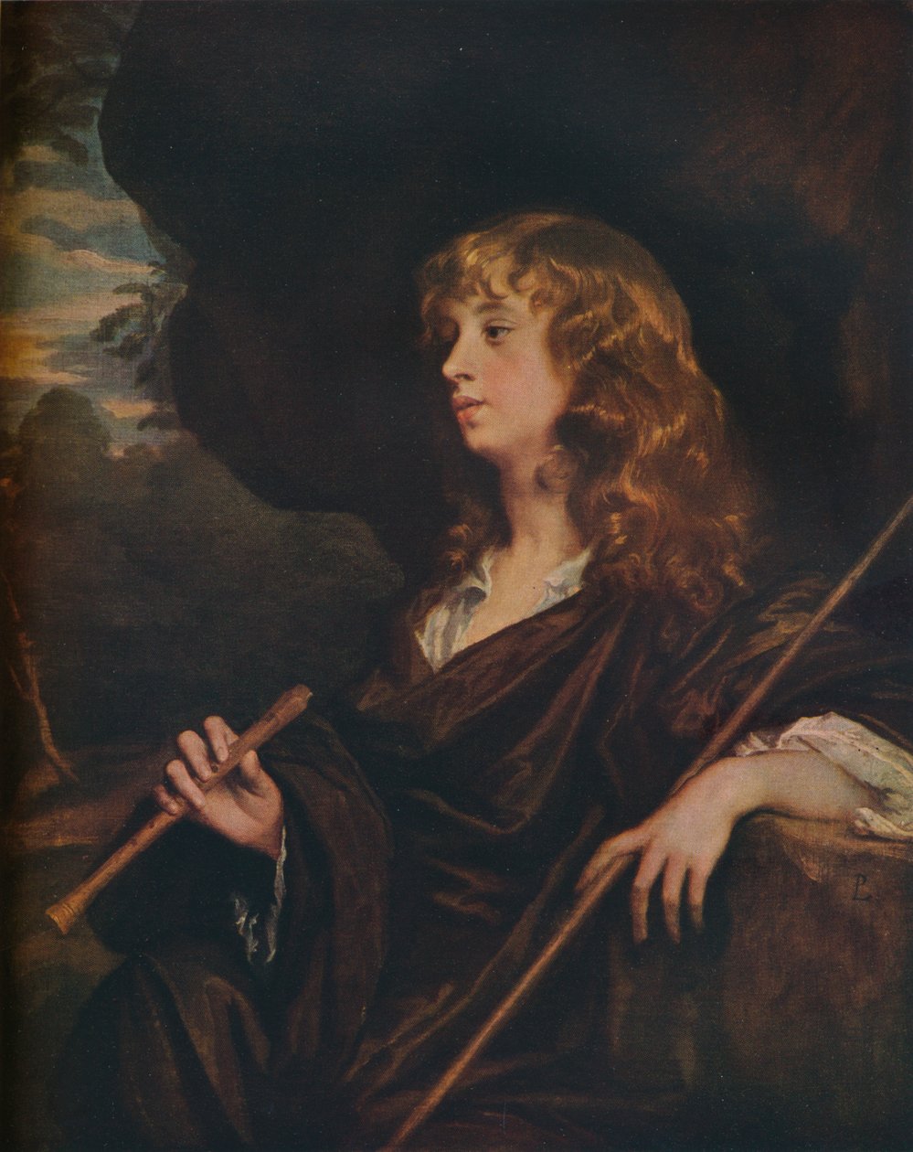 Abraham Cowley, ca. 1658 von Peter Lely