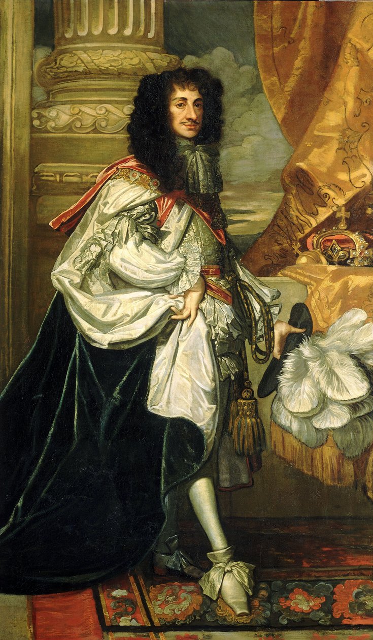 Karl II. (1630-1685), ca. 1670 von Peter Lely