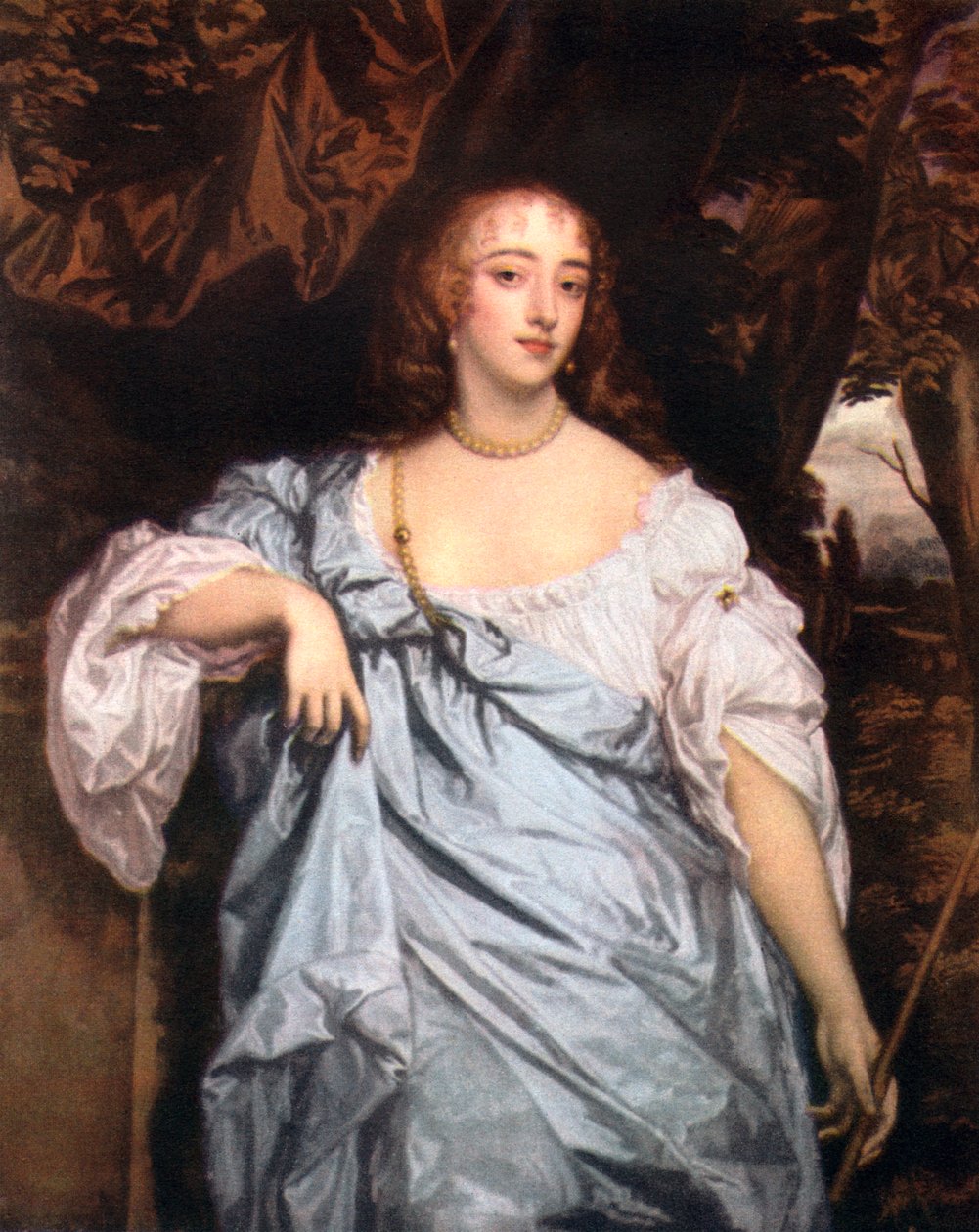 Elizabeth Bagot, Gräfin von Falmouth, um 1670er Jahre von Peter Lely