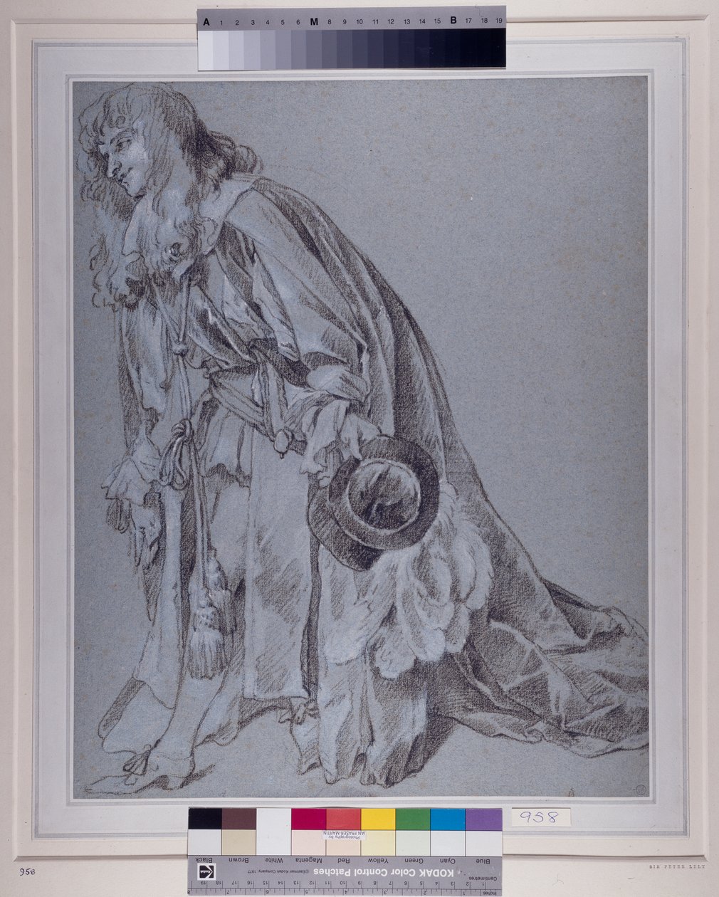 Ehrfürchtige Figur von Peter Lely