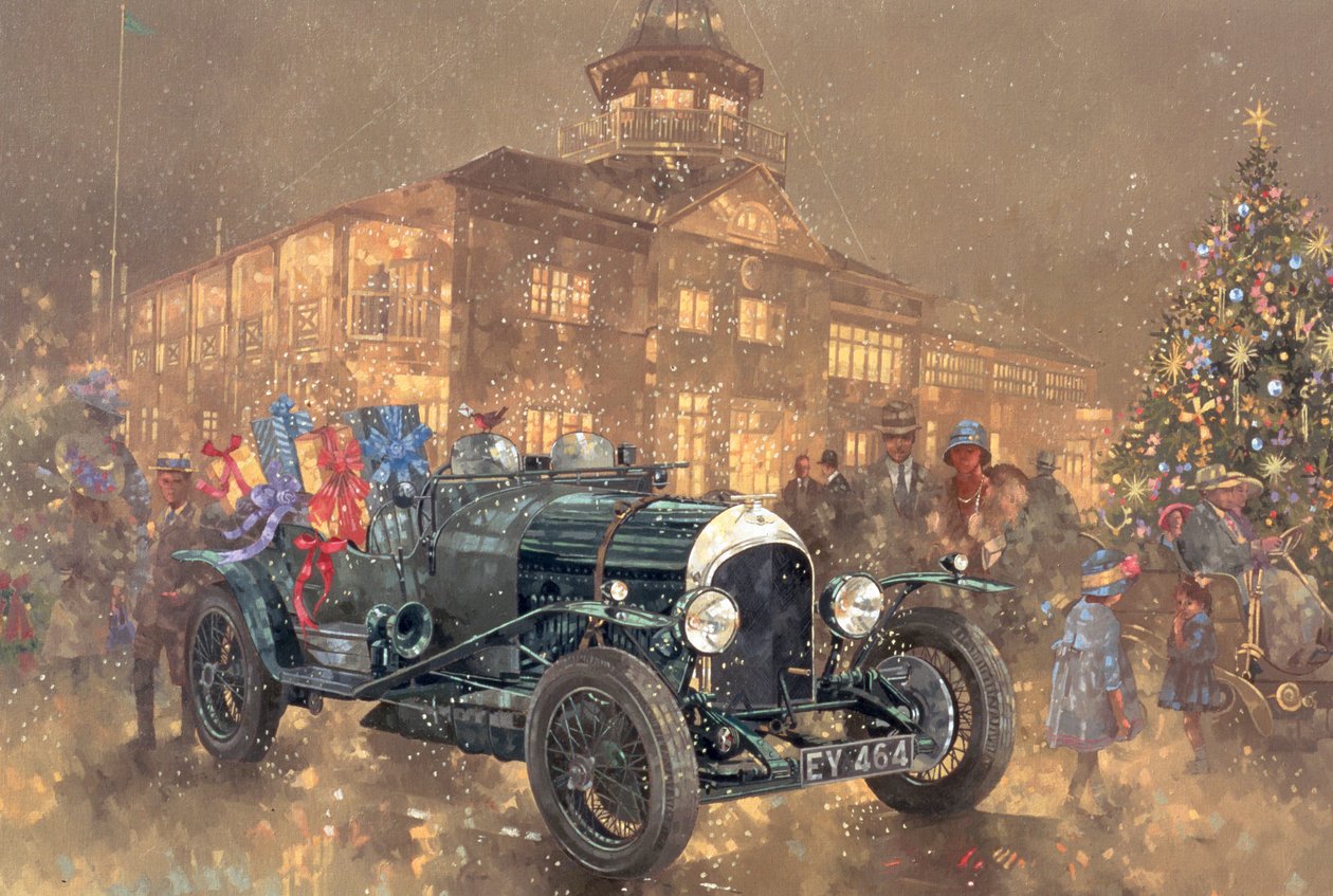Weihnachtsparty in Brooklands von Peter Miller