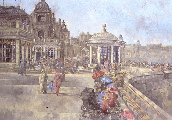 Spa-Promenade, Scarborough von Peter Miller