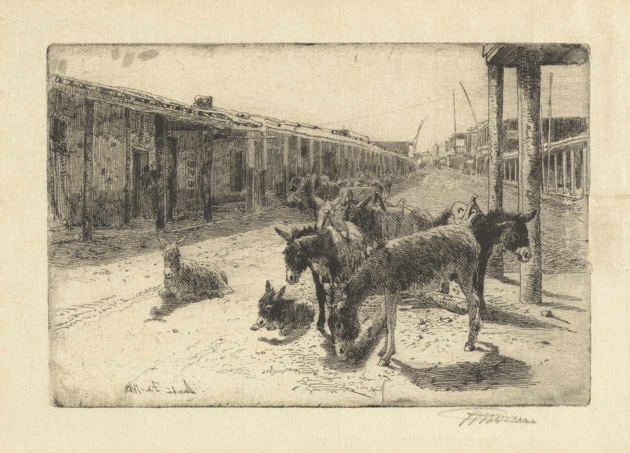 Santa Fe von Peter Moran