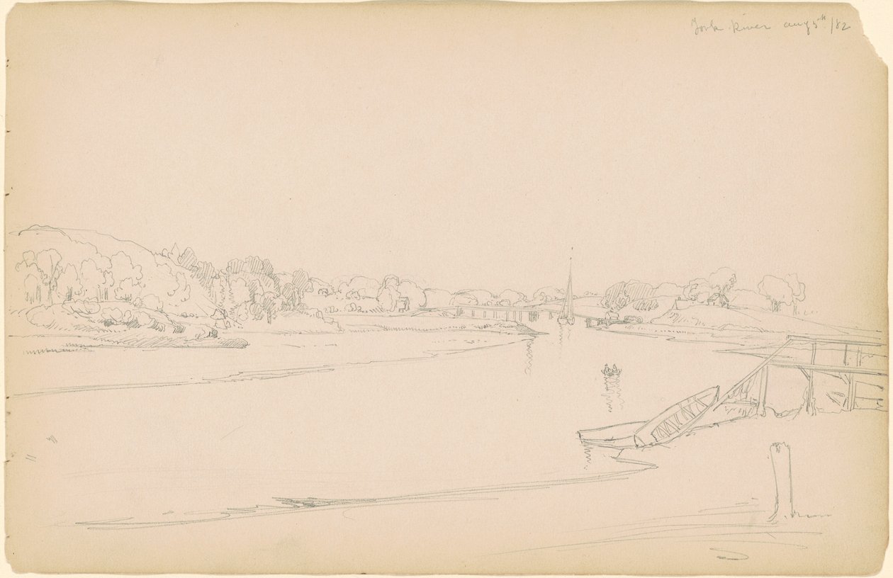 York River von Peter Moran
